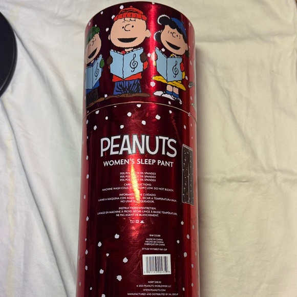 Peanuts Women's Winter Sleep Pant - Picture 2 of 6